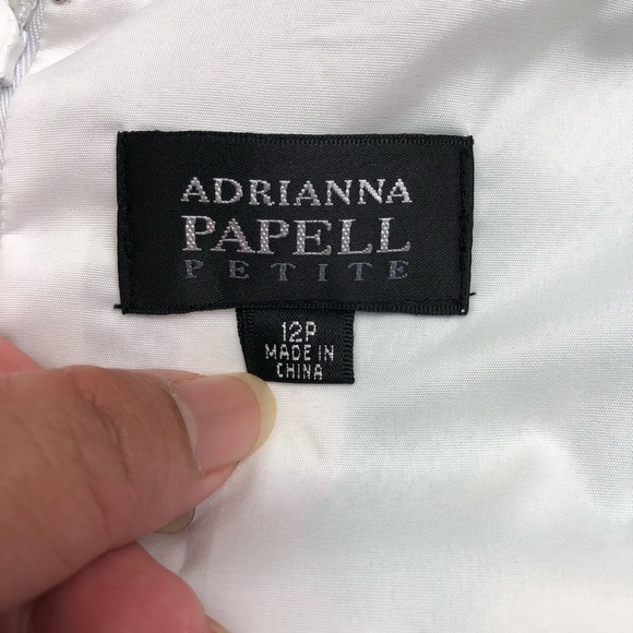 ❌SOLD❌Adrianna Papell Floral Sleeveless Sheath Dr - Picture 7 of 9